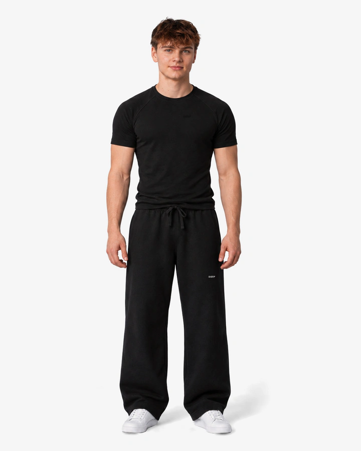 Noah in the black Training Tee, pre-production visual